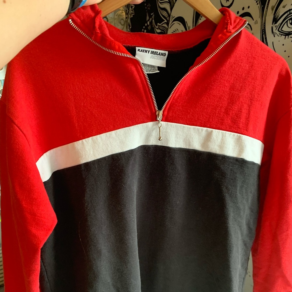 vintage quarter zip